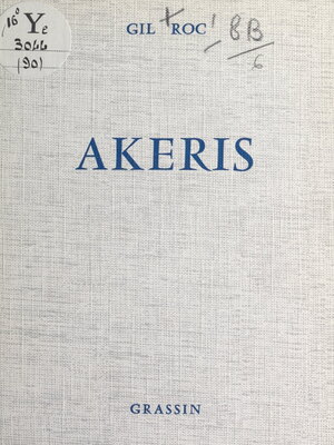 cover image of Akéris